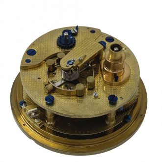 Swiss deck chronometer with 56h power reserve Circa 1900