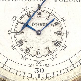 Rare Swiss deck chronometer with 52h power reserve Circa 1930