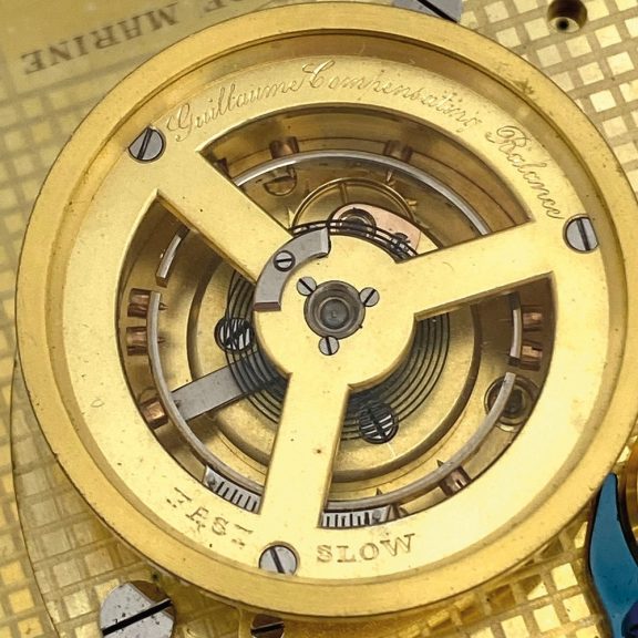 Rare Swiss deck chronometer with 52h power reserve Circa 1930 Rare Swiss deck chronometer with 52h power reserve Circa 1930