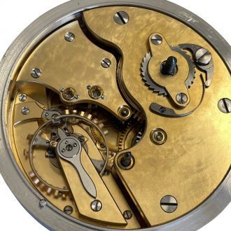Swiss large competition observatory chronometer Circa 1933