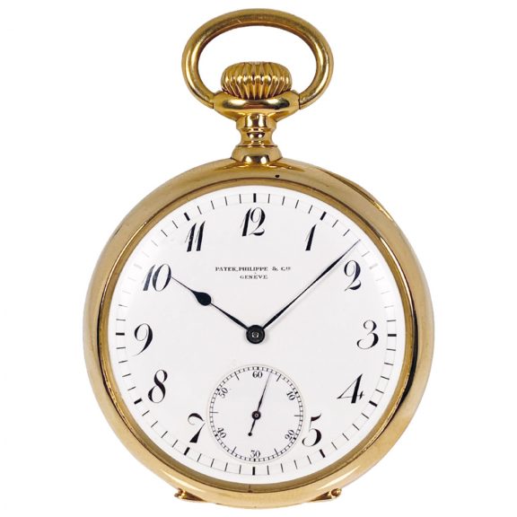 Rare Swiss chronometer with spring detent escapement Circa 1904