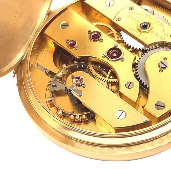 Rare Swiss chronometer with spring detent escapement Circa 1904 Rare Swiss chronometer with spring detent escapement Circa 1904