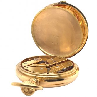 Rare Swiss chronometer with spring detent escapement Circa 1904
