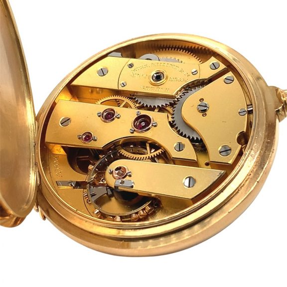 Rare Swiss chronometer with spring detent escapement Circa 1904 Rare Swiss chronometer with spring detent escapement Circa 1904