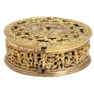 Gilt copper case Circa 1560-1570