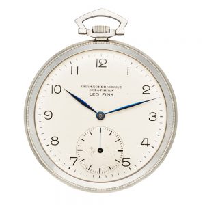 Swiss Soleure horological school stainless steel watch Circa 1935