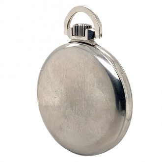 Rare Swiss waterproof pocket watch with two-tone dial Circa 1920