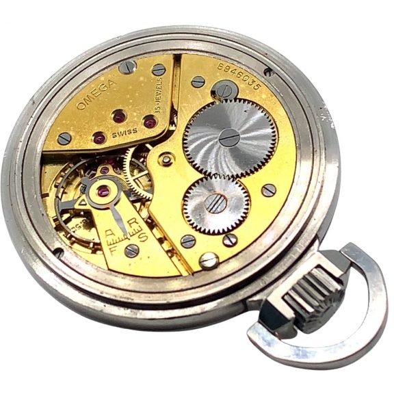 Rare Swiss waterproof pocket watch with two-tone dial Circa 1920 Rare Swiss waterproof pocket watch with two-tone dial Circa 1920