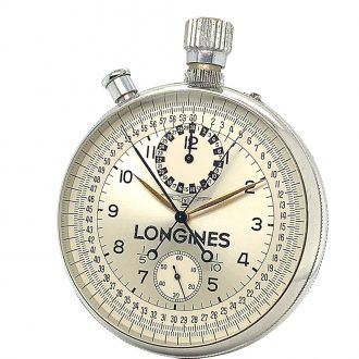 Heavy Swiss precision split-seconds chronograph Circa 1963