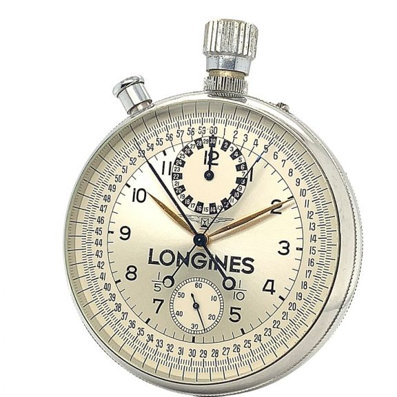 Heavy Swiss precision split-seconds chronograph Circa 1963 Heavy Swiss precision split-seconds chronograph Circa 1963