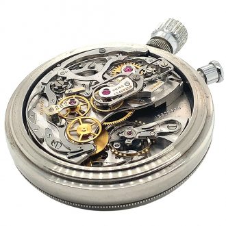Heavy Swiss precision split-seconds chronograph Circa 1963