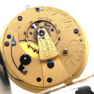 English chronometer with spring detent escapement Circa 1822