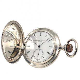 American silver Precision Patent Chronometer Circa 1870