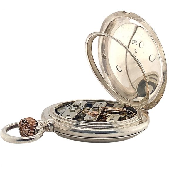 American silver Precision Patent Chronometer Circa 1870 American silver Precision Patent Chronometer Circa 1870