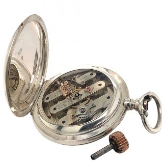American silver Precision Patent Chronometer Circa 1870