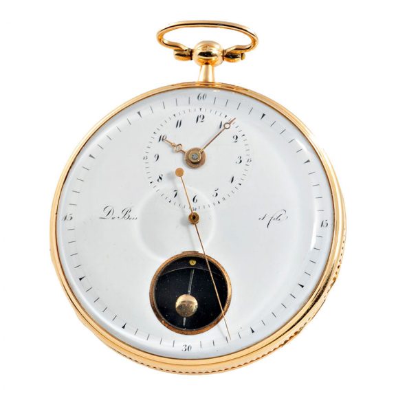 Swiss gold watch with rare Debaufré escapement Circa 1830