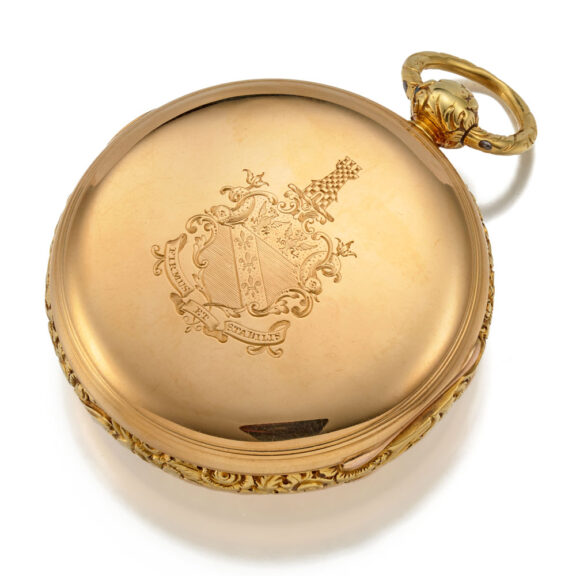 An English heavy 18 carat precision pocket watch Circa 1824 An English heavy 18 carat precision pocket watch Circa 1824