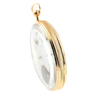 Swiss gold watch with rare “Debaufré” escapement Circa 1830