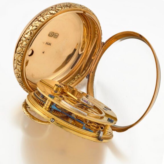 An English heavy 18 carat precision pocket watch Circa 1824 An English heavy 18 carat precision pocket watch Circa 1824