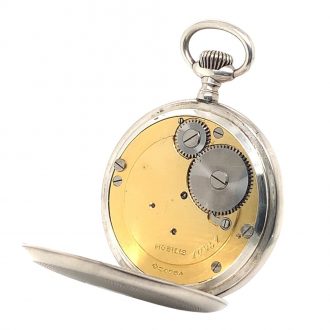 Rare Swiss silver lever poor man’s tourbillon watch Circa 1900 Rare Swiss silver lever poor man’s tourbillon watch Circa 1900