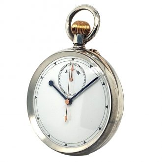 Swiss chronograph with an innovative dial design Circa 1900