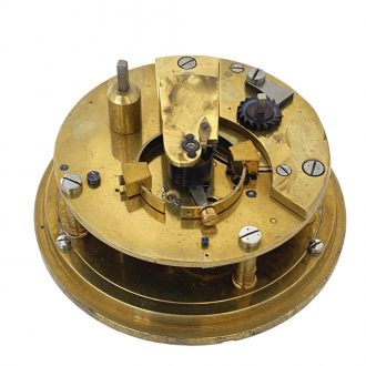 Rare English deck chronometer with 56h power reserve Circa 1845