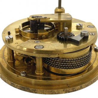Rare English deck chronometer with 56h power reserve Circa 1845