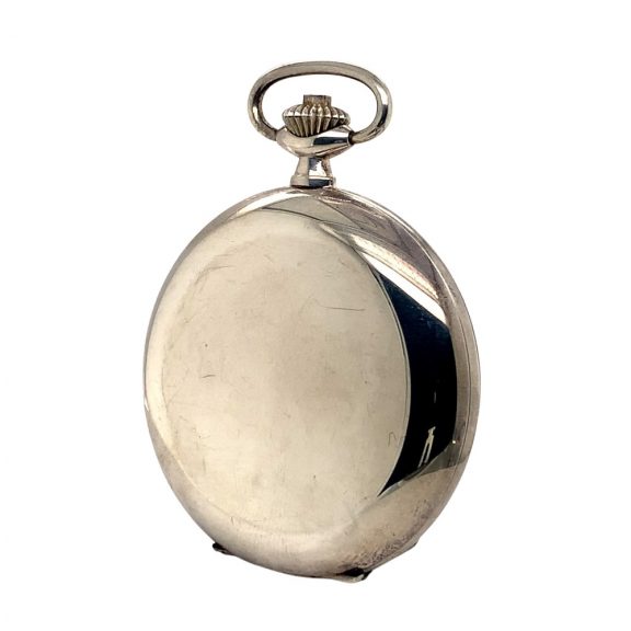 Swiss silver full hunter Schaffhausen pocket watch Circa 1978 Swiss silver full hunter Schaffhausen pocket watch Circa 1978