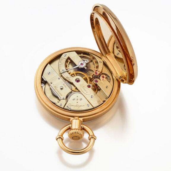 Jules Jürgensen Copenhagen anker chronometer Circa 1865 Jules Jürgensen Copenhagen anker chronometer Circa 1865