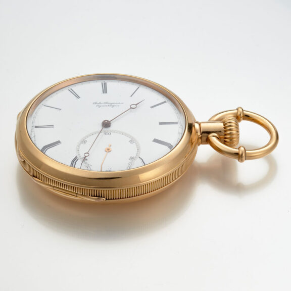 Jules Jürgensen Copenhagen anker chronometer Circa 1865 Jules Jürgensen Copenhagen anker chronometer Circa 1865
