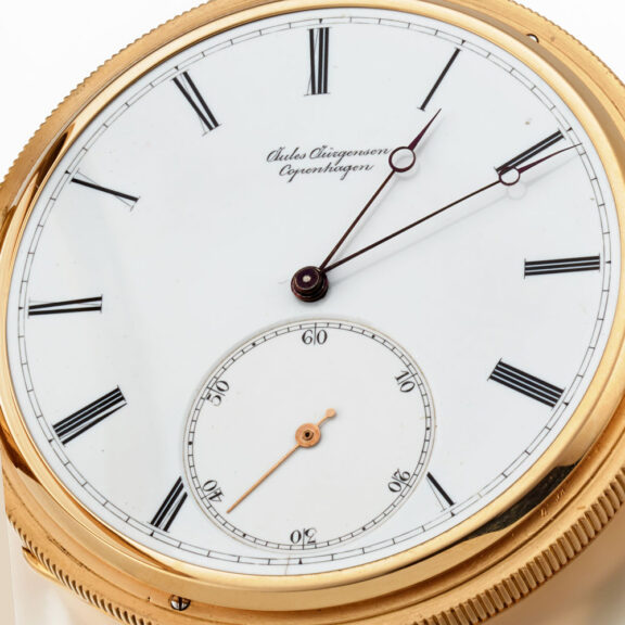 Jules Jürgensen Copenhagen anker chronometer Circa 1865 Jules Jürgensen Copenhagen anker chronometer Circa 1865