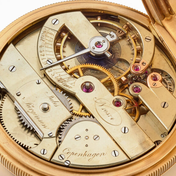 Jules Jürgensen Copenhagen anker chronometer Circa 1865 Jules Jürgensen Copenhagen anker chronometer Circa 1865