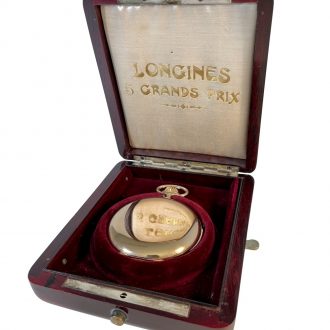 Swiss gold minute repeater keyless pocket watch Circa 1905