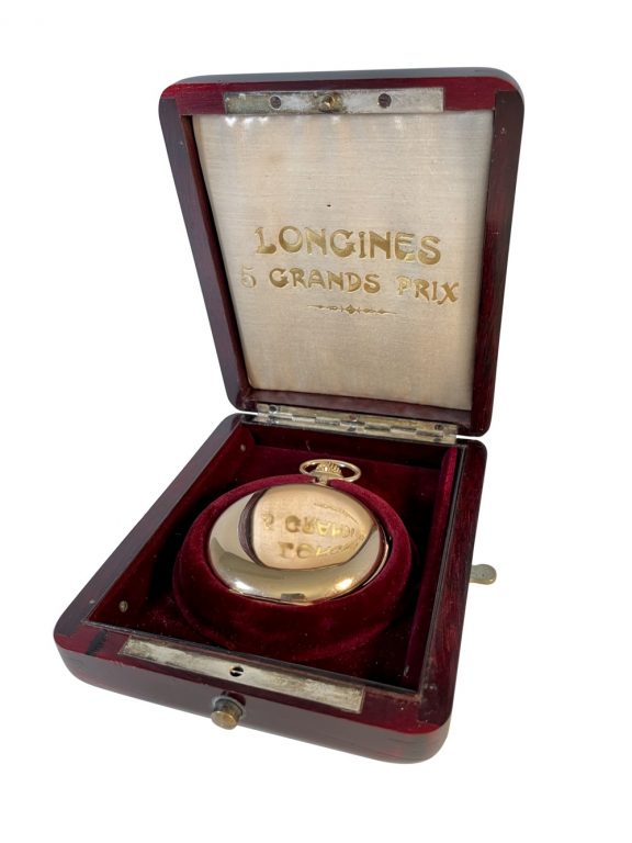Swiss gold minute repeater keyless pocket watch Circa 1905 Swiss gold minute repeater keyless pocket watch Circa 1905