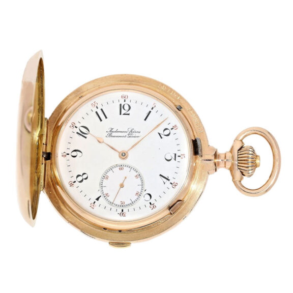 Swiss gold repeating Grande Sonnerie watch Circa 1900