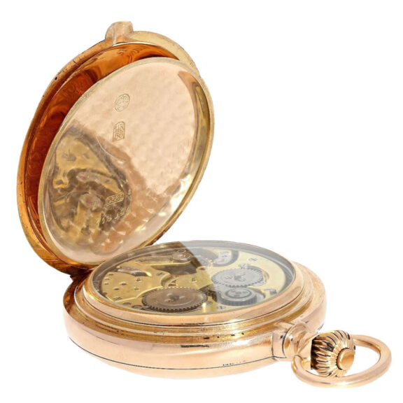 Swiss gold repeating Grande Sonnerie watch Circa 1900 Swiss gold repeating Grande Sonnerie watch Circa 1900