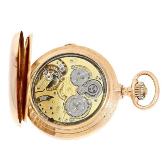 Swiss gold repeating Grande Sonnerie watch Circa 1900