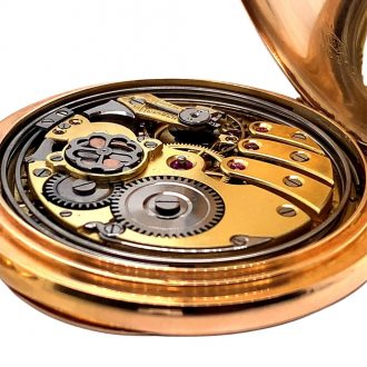 French/Swiss quarter-hour repeating pocket watch Circa 1900