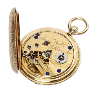 Historically important American gold watch Circa 1861