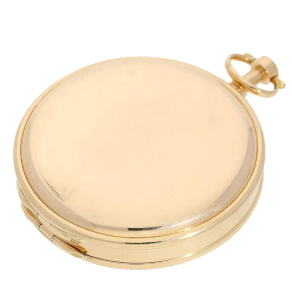 French gold quarter repeater à toc pocket watch Circa 1803 French gold quarter repeater à toc pocket watch Circa 1803