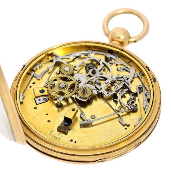French gold grande and petite sonnerie watch Circa 1820 French gold grande and petite sonnerie watch Circa 1820