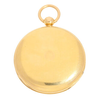 French gold grande and petite sonnerie watch Circa 1820