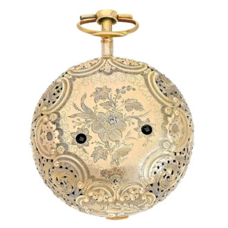 English gold pair cased Grande Sonnerie watch Circa 1794