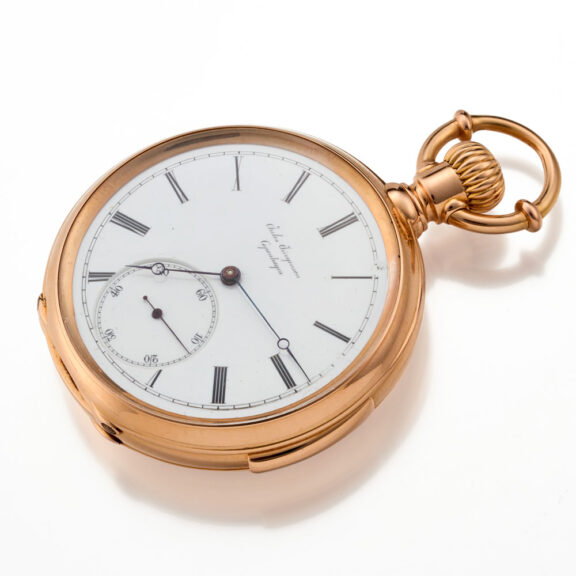 A Swiss Jules Jürgensen 5 minutes repeater Circa 1870 A Swiss Jules Jürgensen 5 minutes repeater Circa 1870