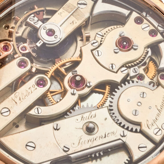 A Swiss Jules Jürgensen 5 minutes repeater Circa 1870 A Swiss Jules Jürgensen 5 minutes repeater Circa 1870