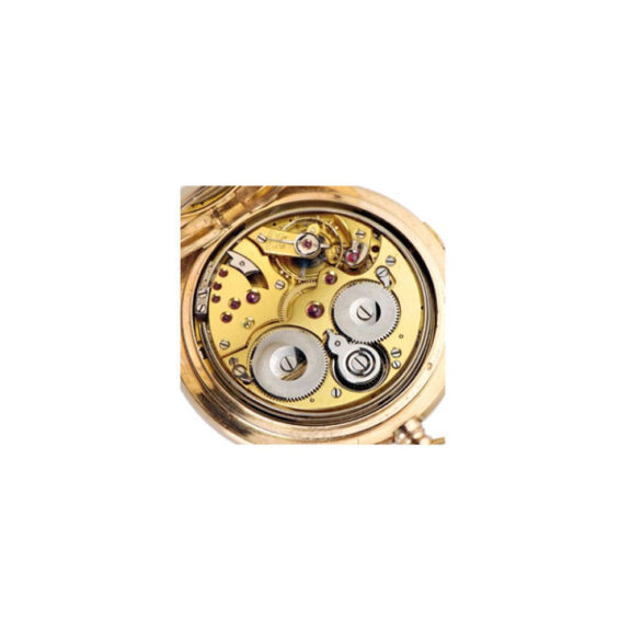 Swiss gold watch with “Grande Sonnerie” and carillon Circa 1900 Swiss gold watch with “Grande Sonnerie” and carillon Circa 1900
