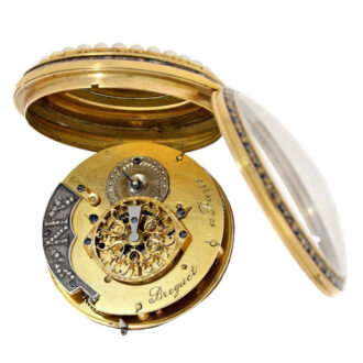 French gold, enamel watch with Napoleon portrait Circa 1800