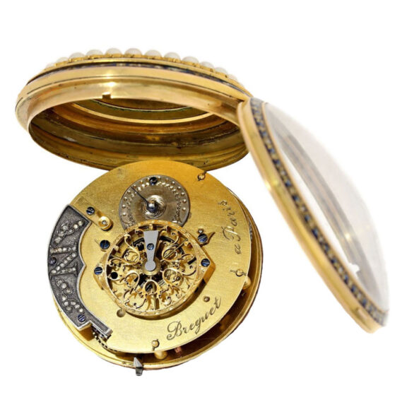 French gold, enamel watch with Napoleon portrait Circa 1800 French gold, enamel watch with Napoleon portrait Circa 1800