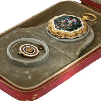 Swiss gold “scalloped case” for Ottoman market Circa 1860