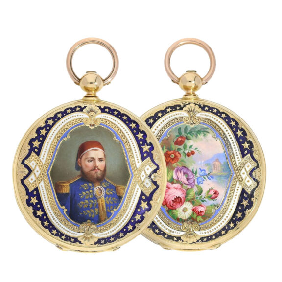 Swiss gold with "statesman portrait" for Ottoman market Circa 1840 Swiss gold with "statesman portrait" for Ottoman market Circa 1840